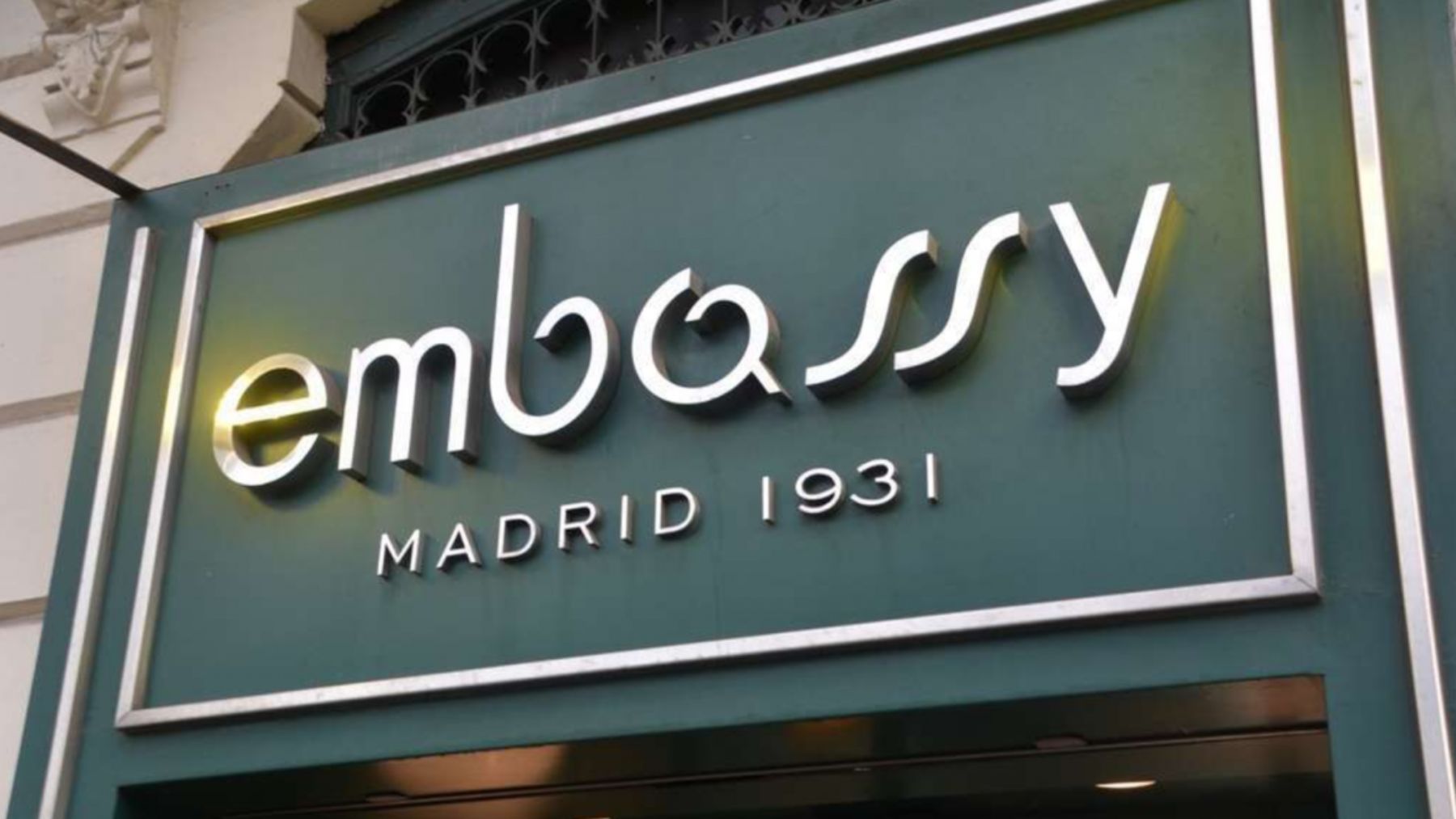 Local de Embassy en el Paseo de la Castellana (Foto: Embassy)