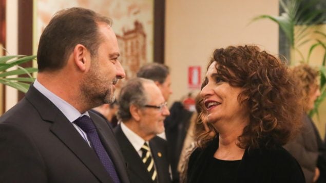 José Luis Ábalos y María Jesús Montero.