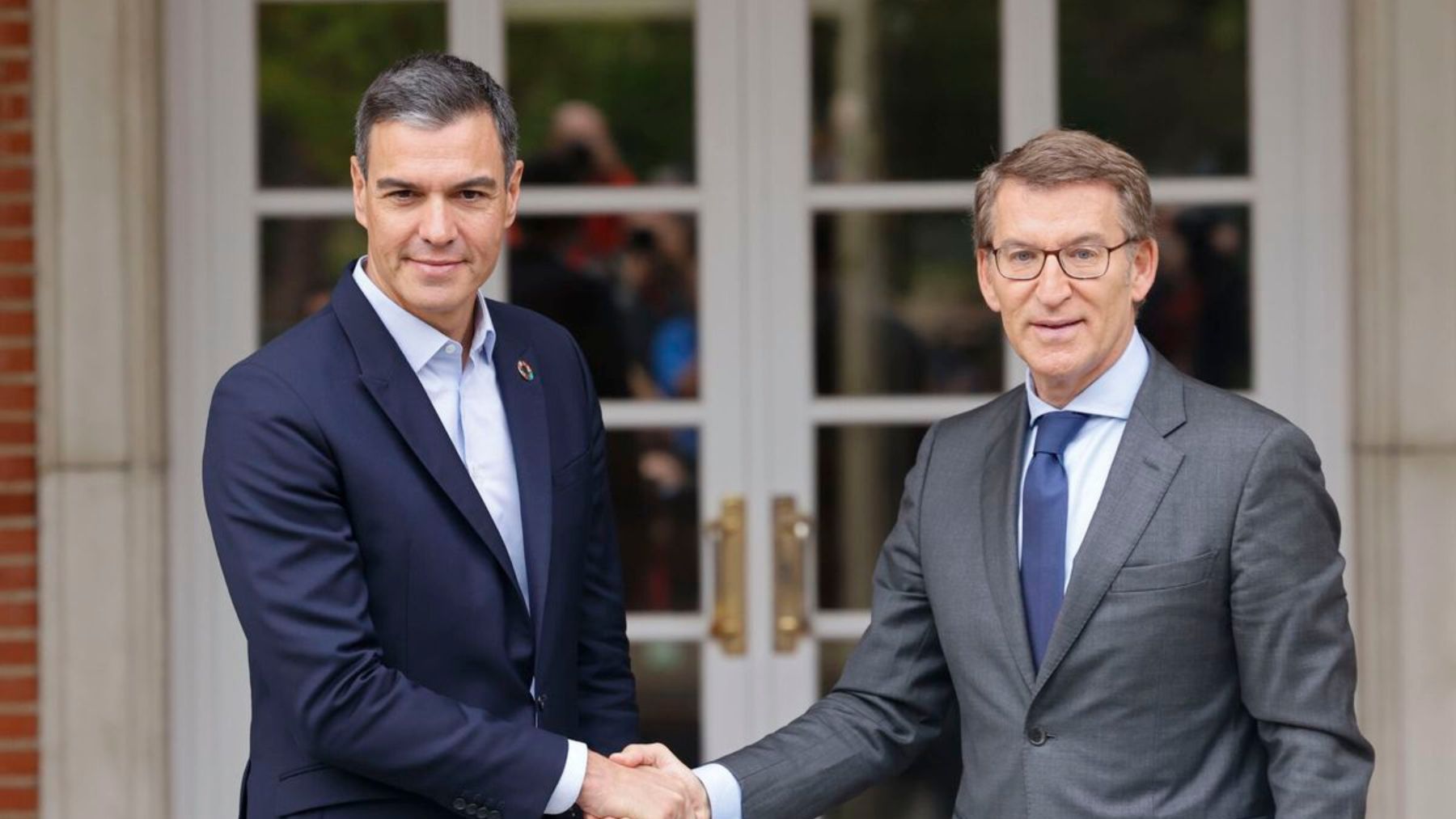 Sánchez y Feijóo. (EFE)
