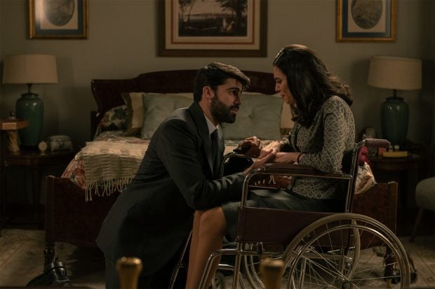 Raúl y María en Sueños de libertad. (Atresmedia)
