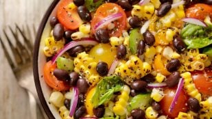Ensalada con maíz