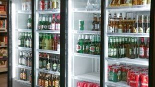 Bebidas frías en los supermercados