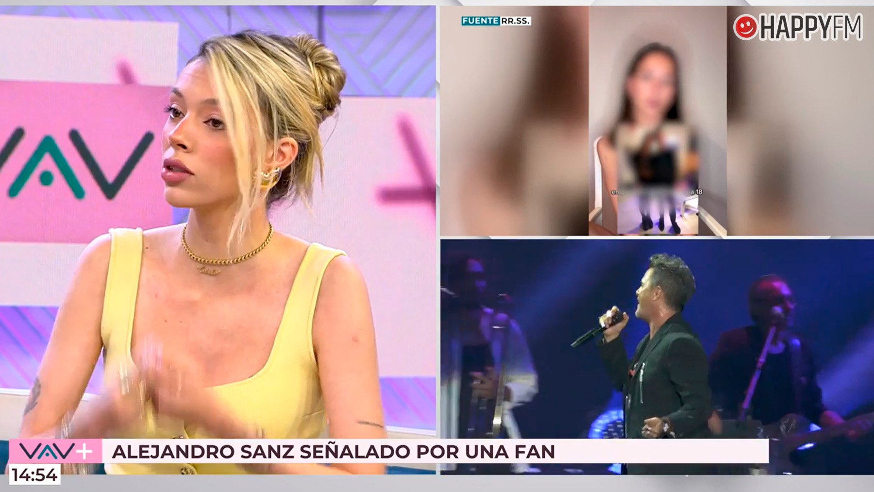 Alejandra Rubio en Vamos a ver. (Mediaset)