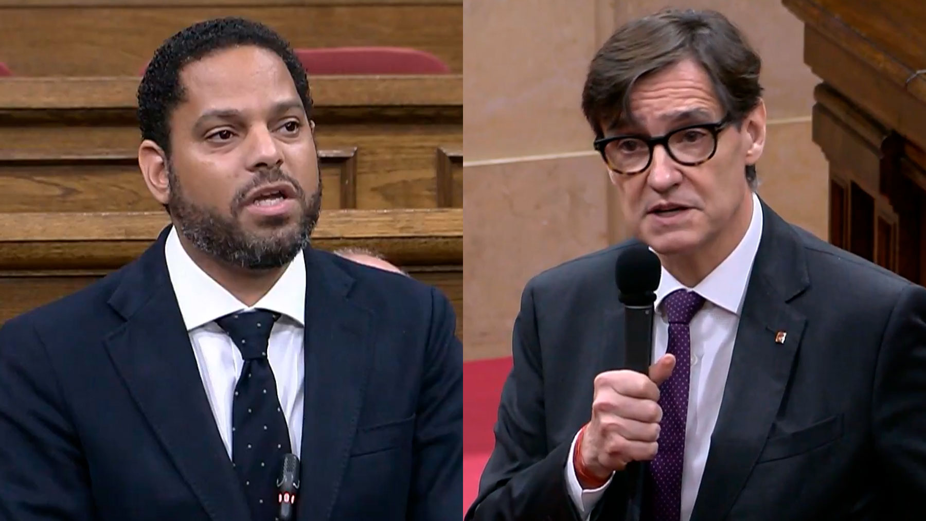 Ignacio Garriga y Salvador Illa.