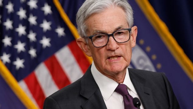 El presidente de la Reserva Federal, Jerome Powell. (Getty Images)