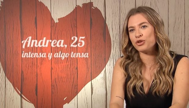 Andrea, participante de First Dates. (Mediaset)