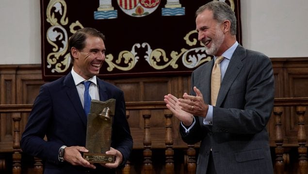 Felipe VI Rafa Nadal