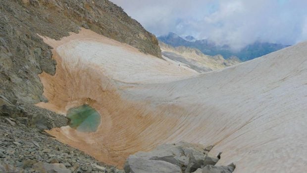 Glaciar Aneto Pirineos