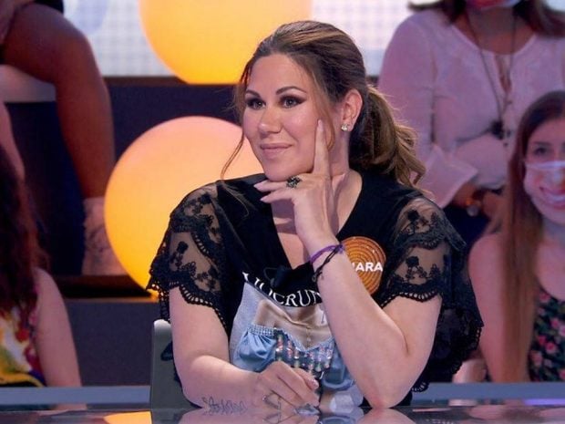La cantante Tamara en Pasapalabra (Atresmedia).