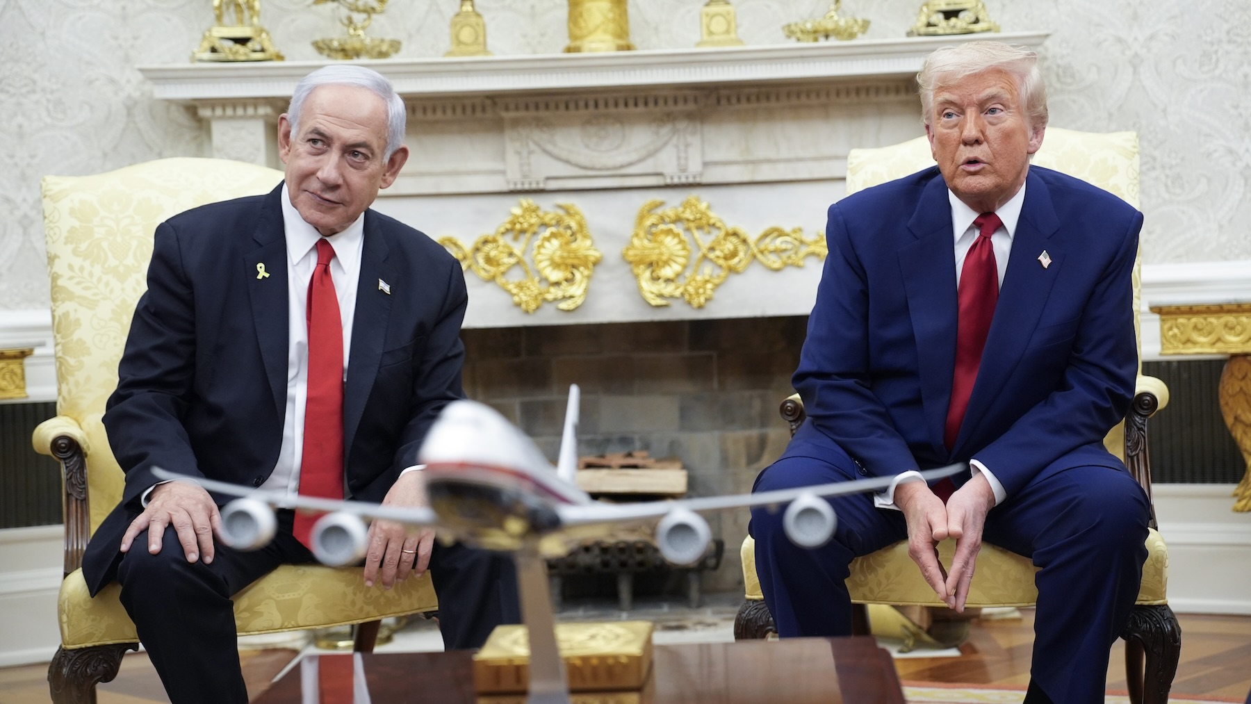 Benjamin Netanyahu y Donald Trump. (Foto: EFE)