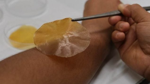 Así son los apósitos que se activan con la luz solar para frenar las infecciones bacterianas