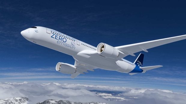 Avión hidrógeno