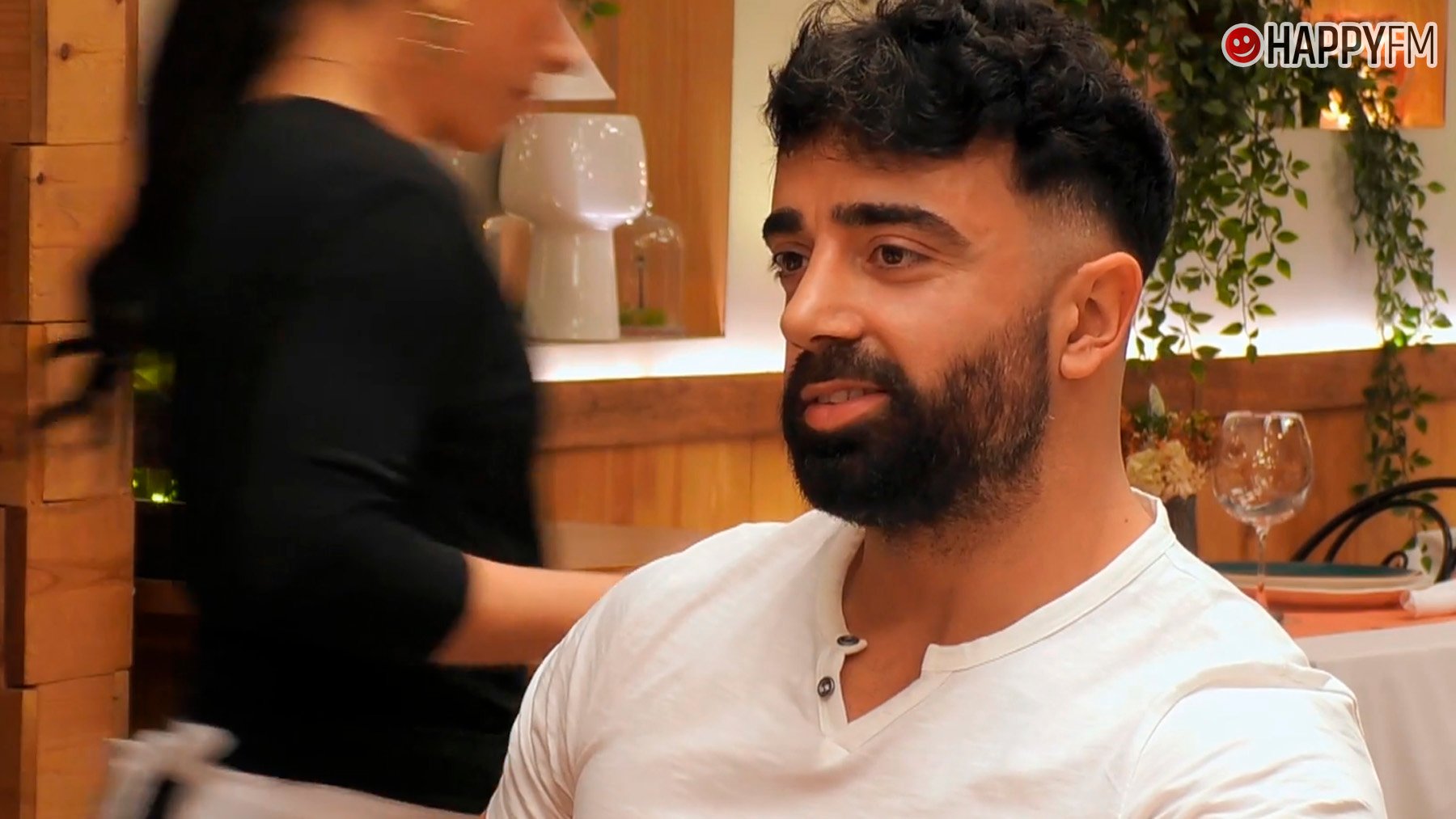 Gabriel en First Dates. (Mediaset)