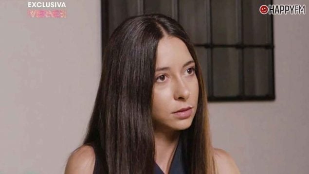 Ivet Playá, la ex amante de Alejandro Sanz, durante su entrevista en ¡De viernes! (Mediaset).