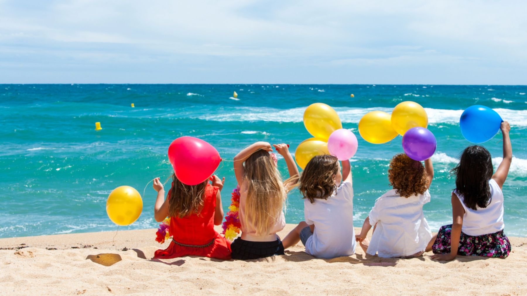 El verano es un momento de disfrute para los niños.