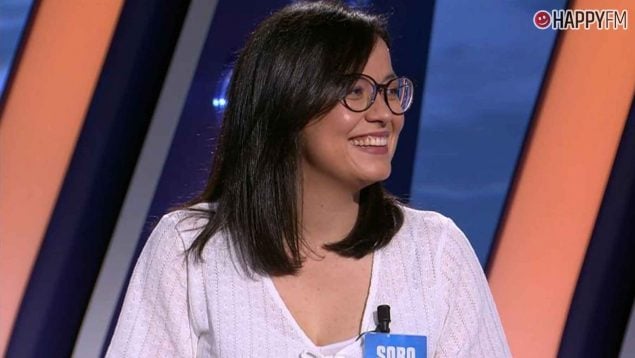 Sara Paz Suárez, concursante de Saber y Ganar (RTVE).