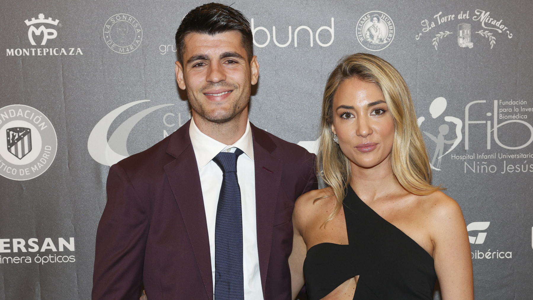 Álvaro Morata con Alice Campello. (Foto: Gtres)