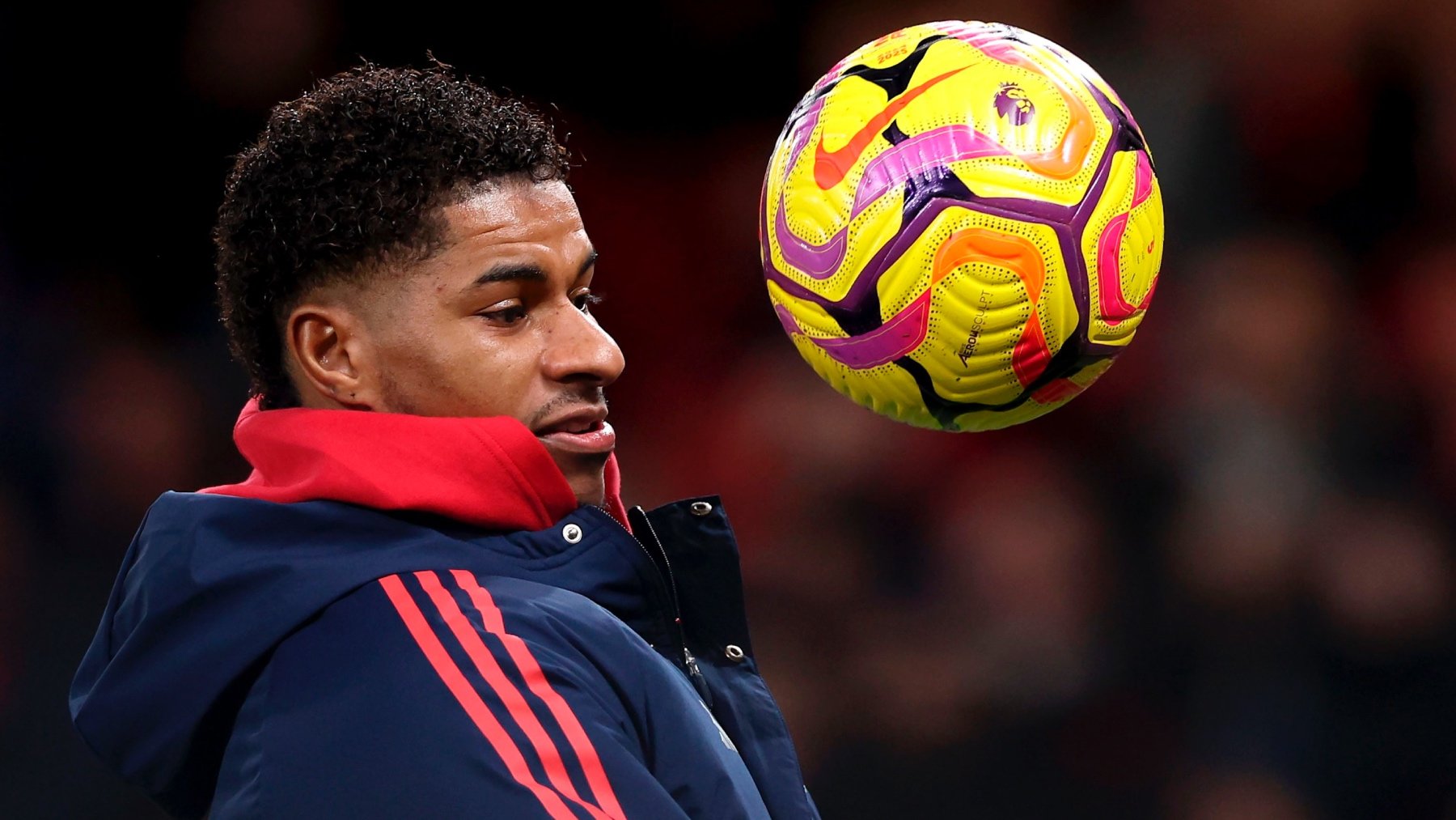 Marcus Rashford, esta pasada temporada. (EFE)