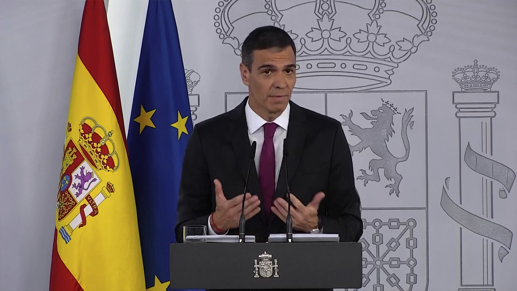 Pedro Sánchez, presidente del Gobierno.