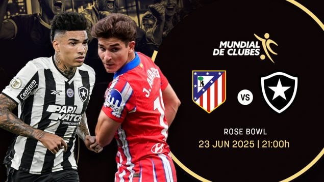 Atlético-Botafogo: o golear o a casa, no hay otra