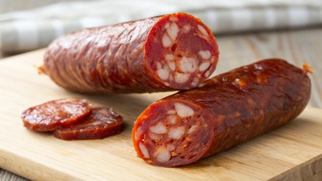 Chorizo, embutido, ciervo