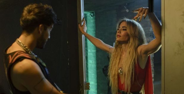 Yeimy Montoya y Charly Flow en ‘La Reina del Flow’.