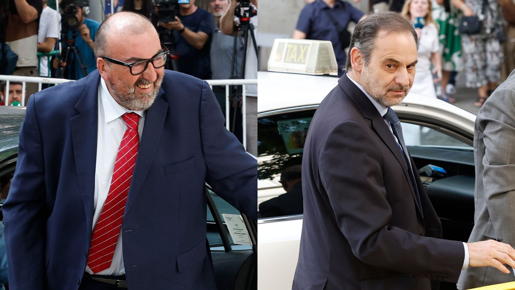 Koldo García y José Luis Ábalos. (Foto: EFE)