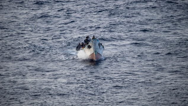 cadáveres inmigrantes Baleares atados pies manos