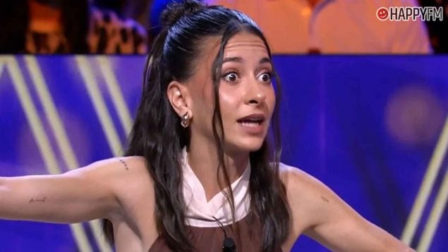 Ivet Playà, la ex amante de Alejandro Sanz, en el programa 'De viernes' (Mediaset).