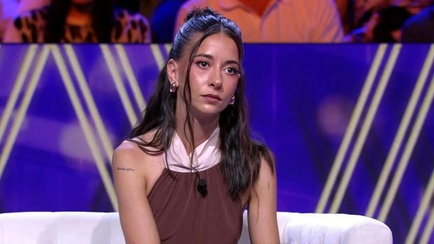 Ivet Playà, la ex amante de Alejandro Sanz, en el programa De viernes (Mediaset).
