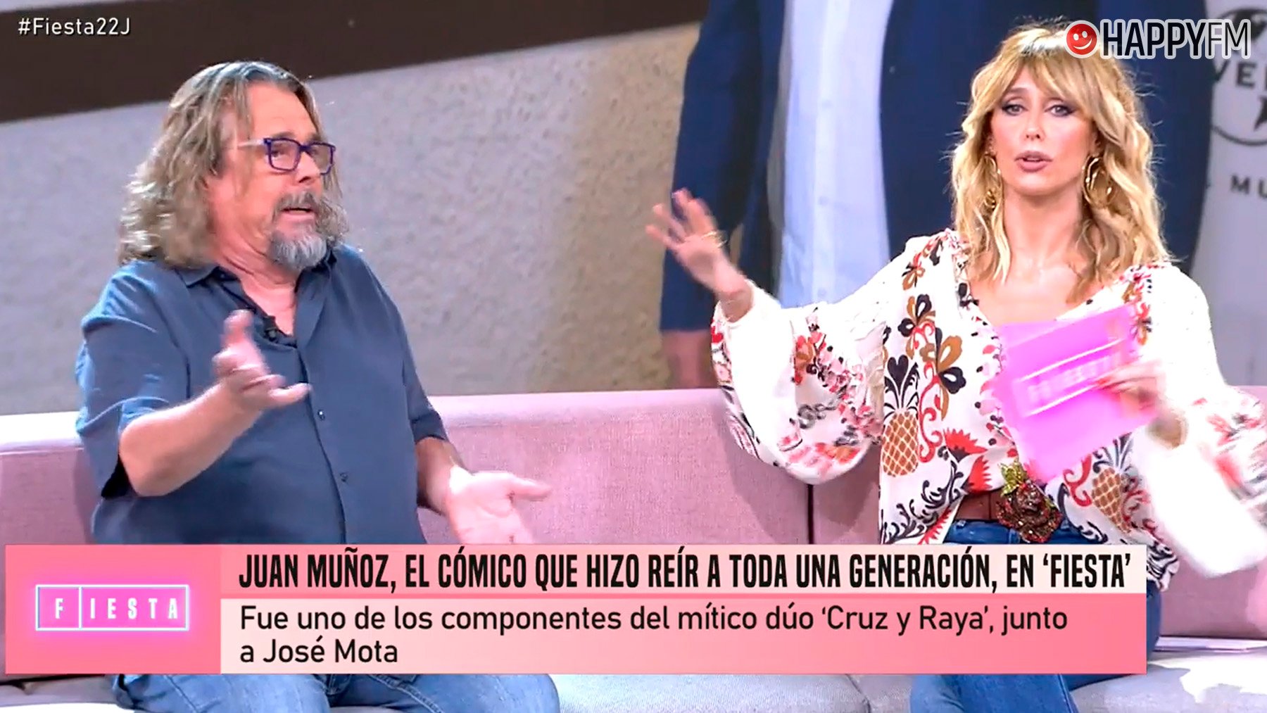 Juan Muñoz, enfadado con Fiesta. (Mediaset)