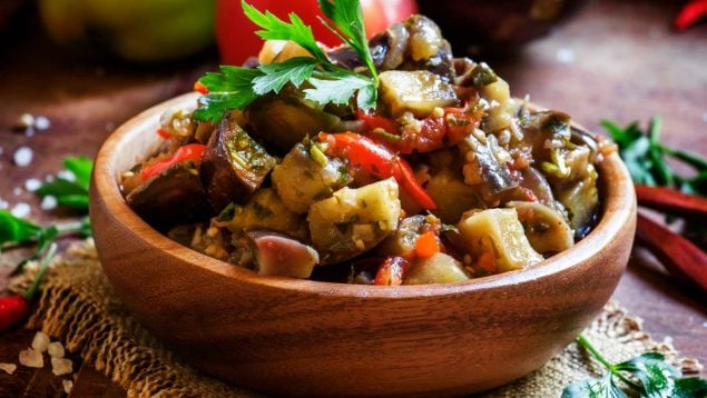 Berenjenas en receta