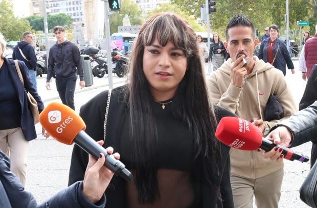 Valeri Cuellar en los juzgados de Madrid. (Foto: Gtres) 