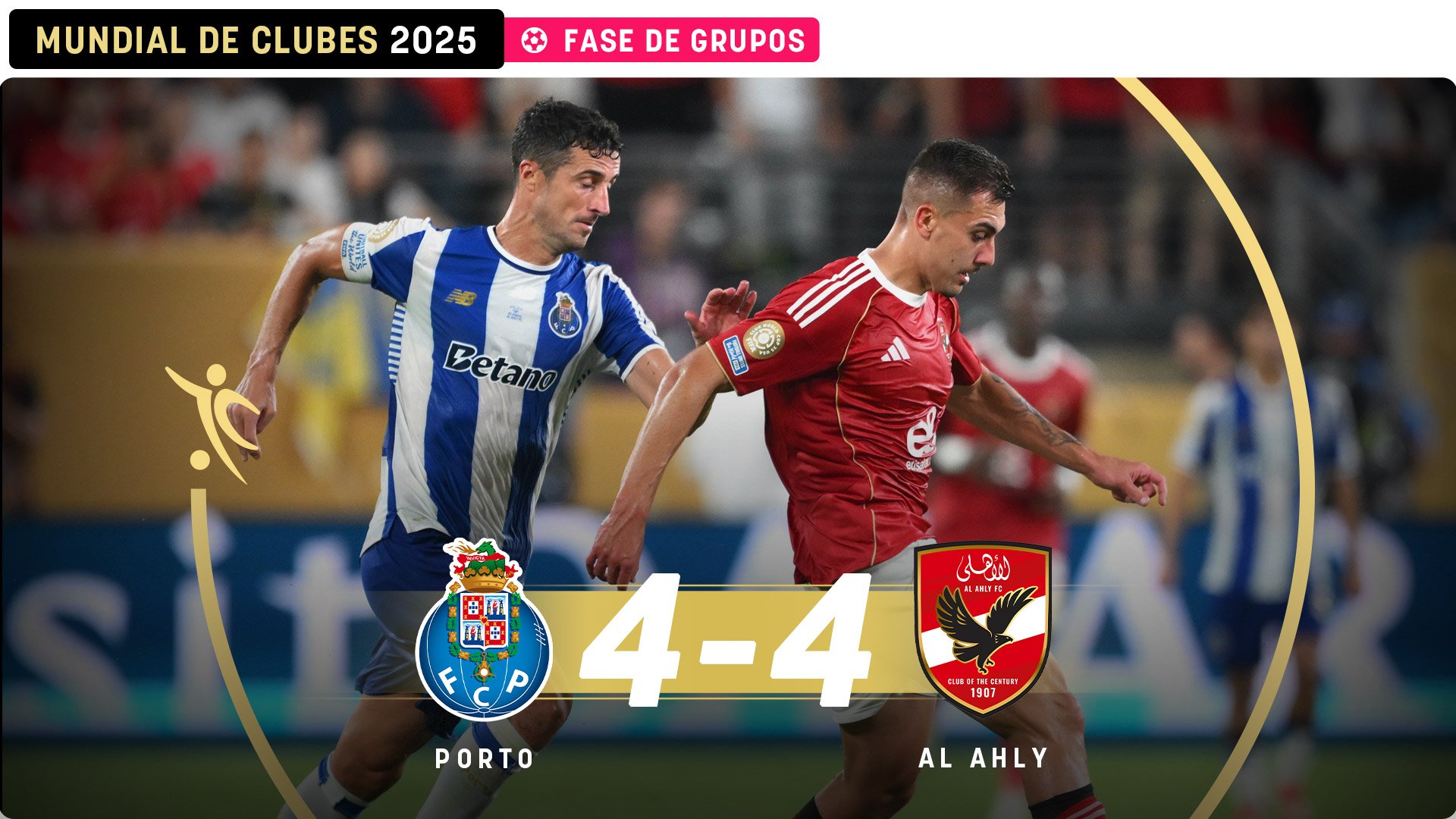 Oporto y Al Ahly se despiden del Mundial de Clubes con goles.