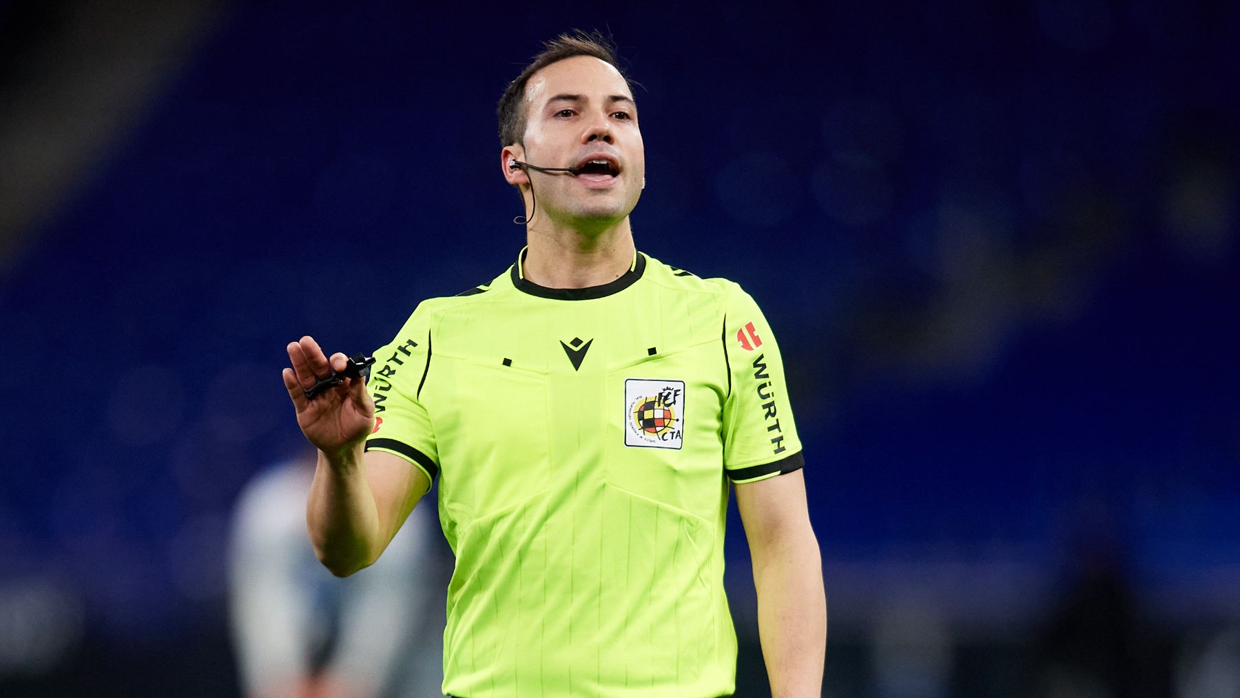 Óliver de la Fuente Ramos, en un partido. (Getty)