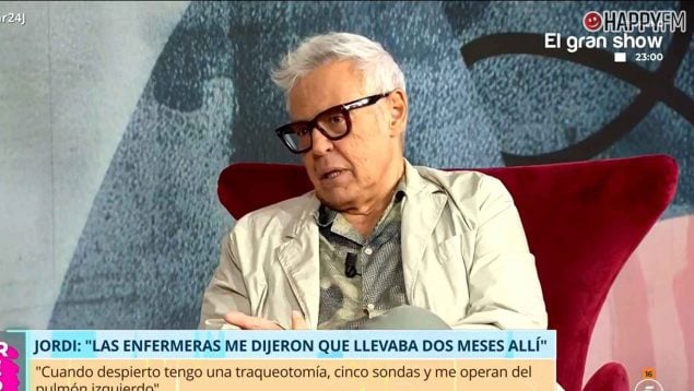 Jordi González en Tardear (Mediaset).