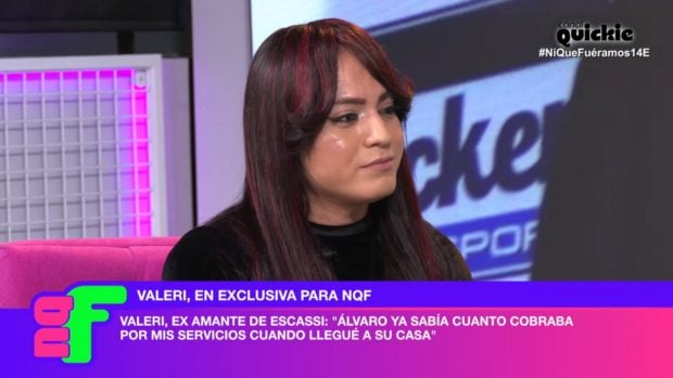 Valeri Cuéllar explica su historia con Álvaro Escassi en Ni que fuéramos. shhh. (Canal Quickie)