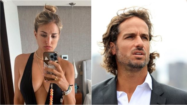 Alba Carrillo y Feliciano López