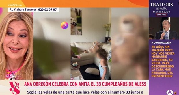 Ana Obregón en Y ahora Sonsoles (Atresmedia).