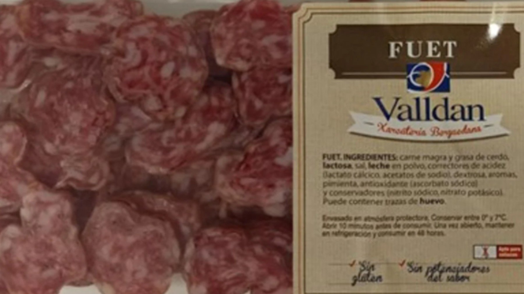 Uno de los productos retirados.