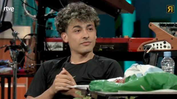 Trueno se convierte en el invitado de 'La Revuelta'. (RTVE)