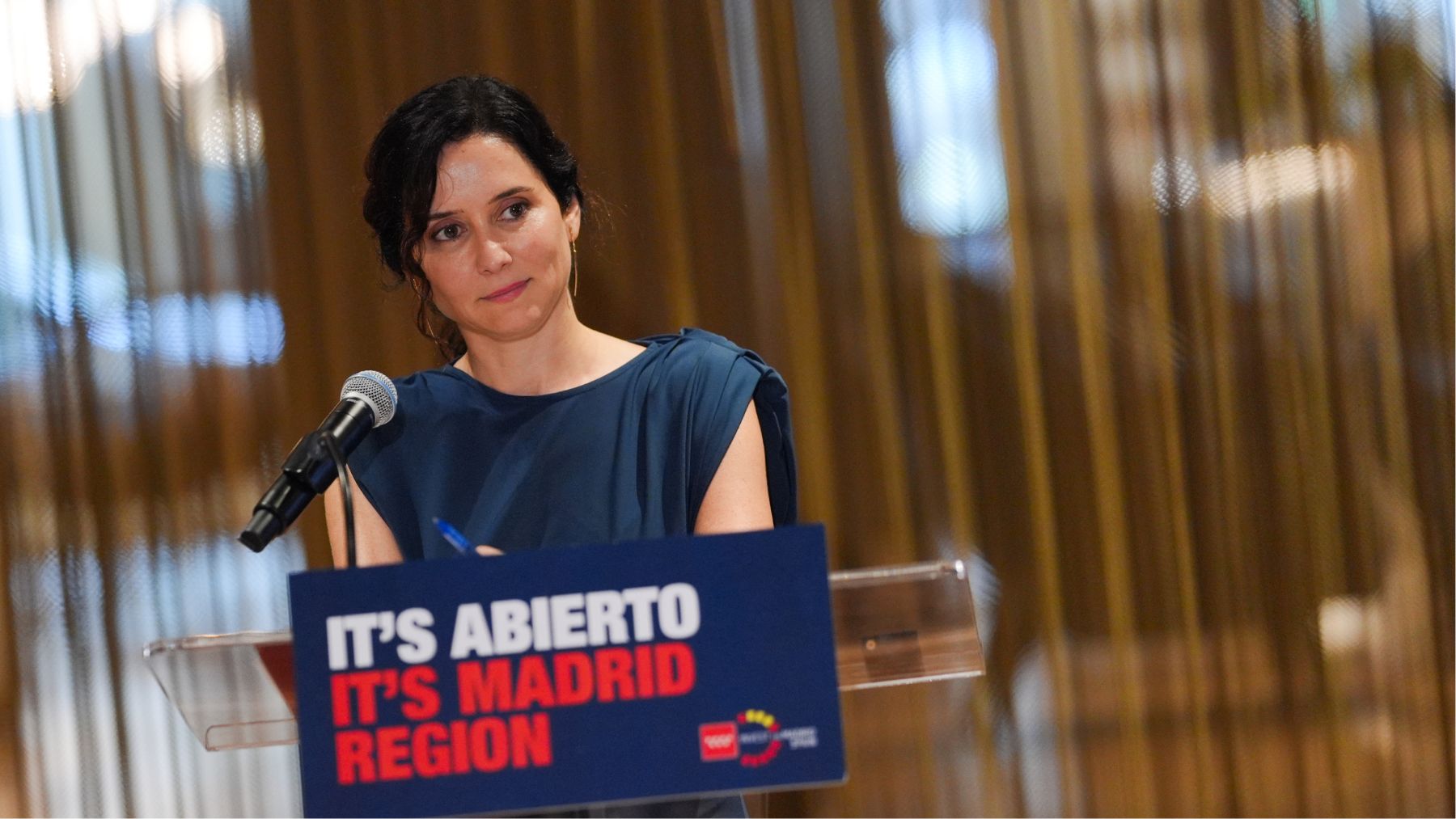 Isabel Díaz Ayuso, presidenta de la Comunidad de Madrid.