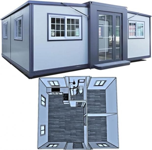 casa prefabricada Amazon