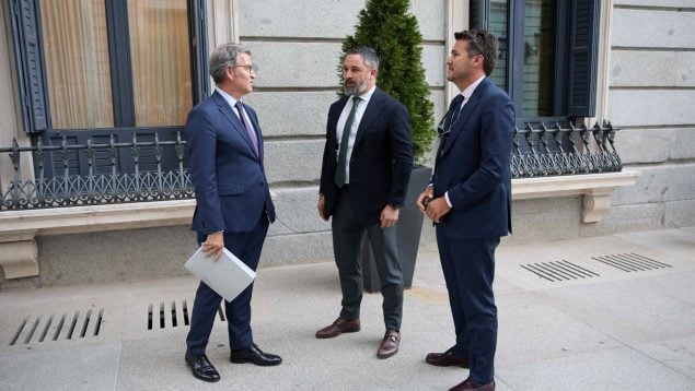 PP VOX Feijóo Abascal