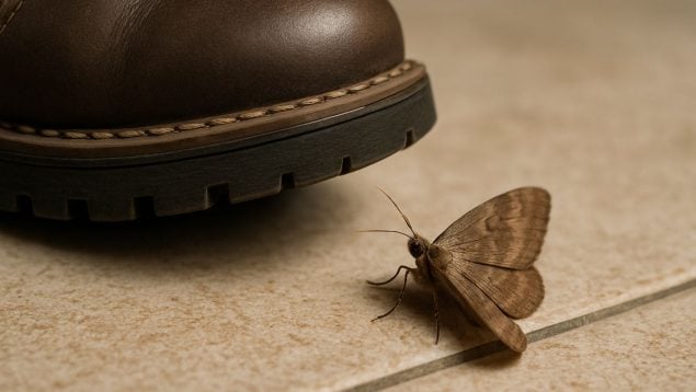 Polillas, insectos, animales