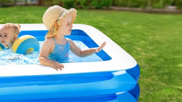 Piscina inflable multiuso