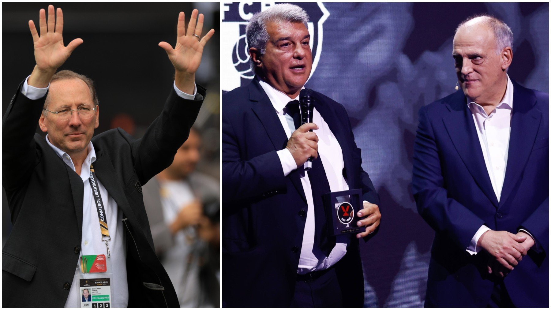 John Textor no ha tenido tanta suerte como Joan Laporta a la hora de negociar con su Liga.