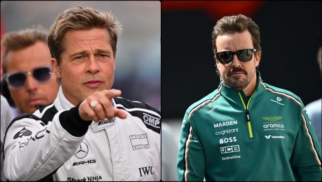 Brad Pitt, Fernando Alonso