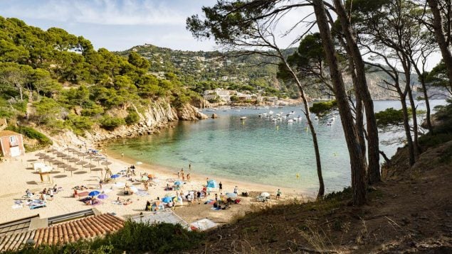 Playa de aguas turquesas