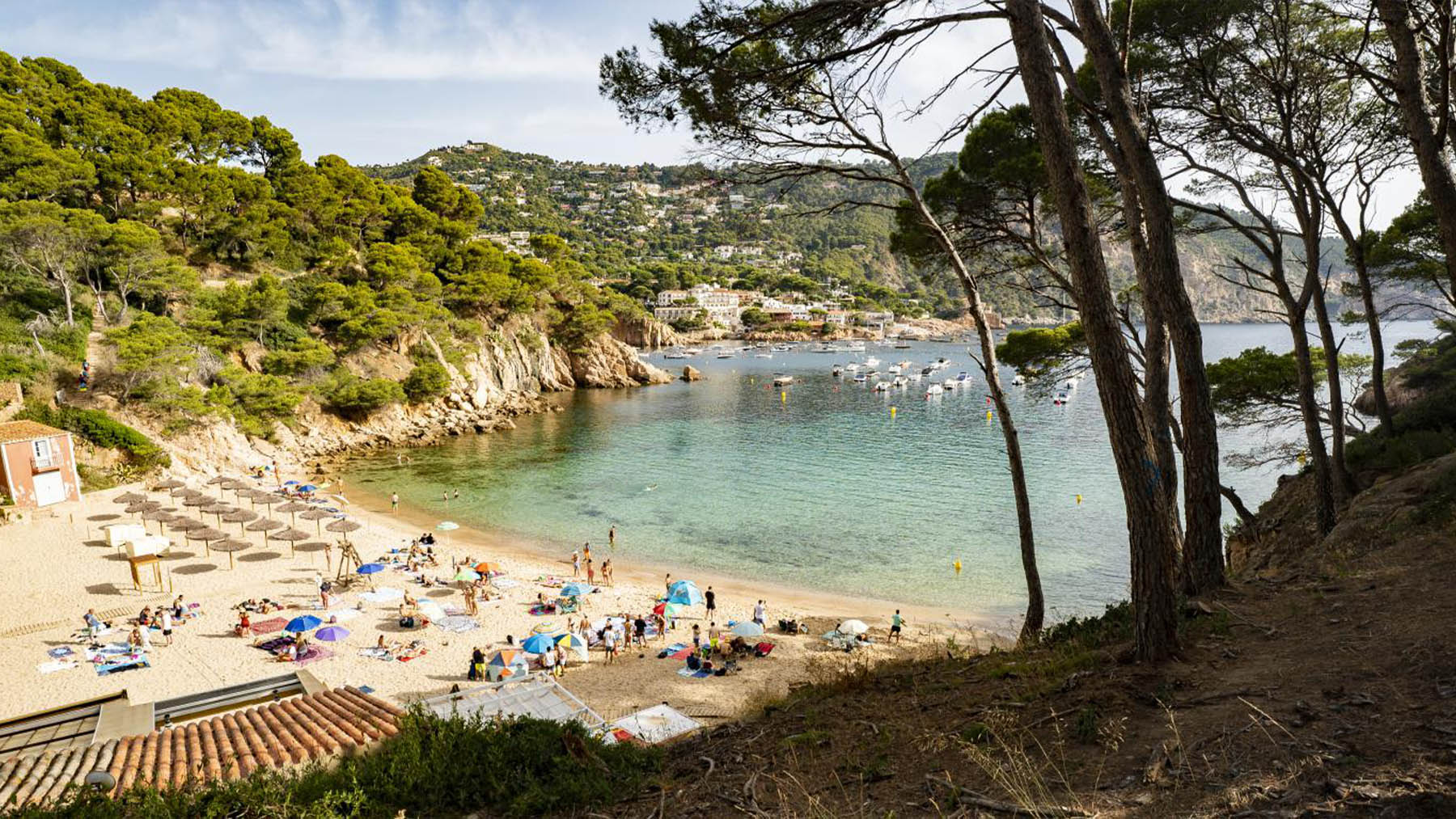 Cala de Aiguablava. Foto: Portal de turismo de Begur.